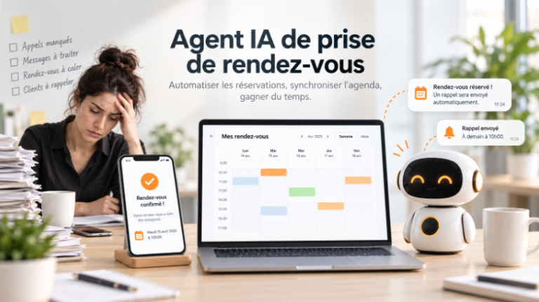 Comment automatiser la prise de rendez-vous avec un agent IA ?